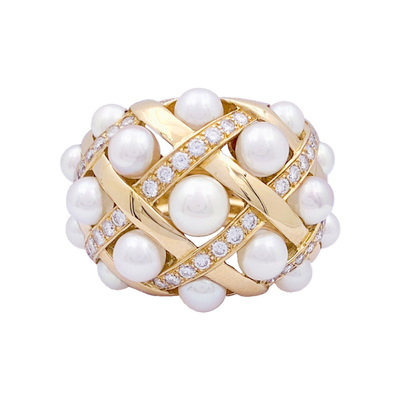 Bague discount chanel perle