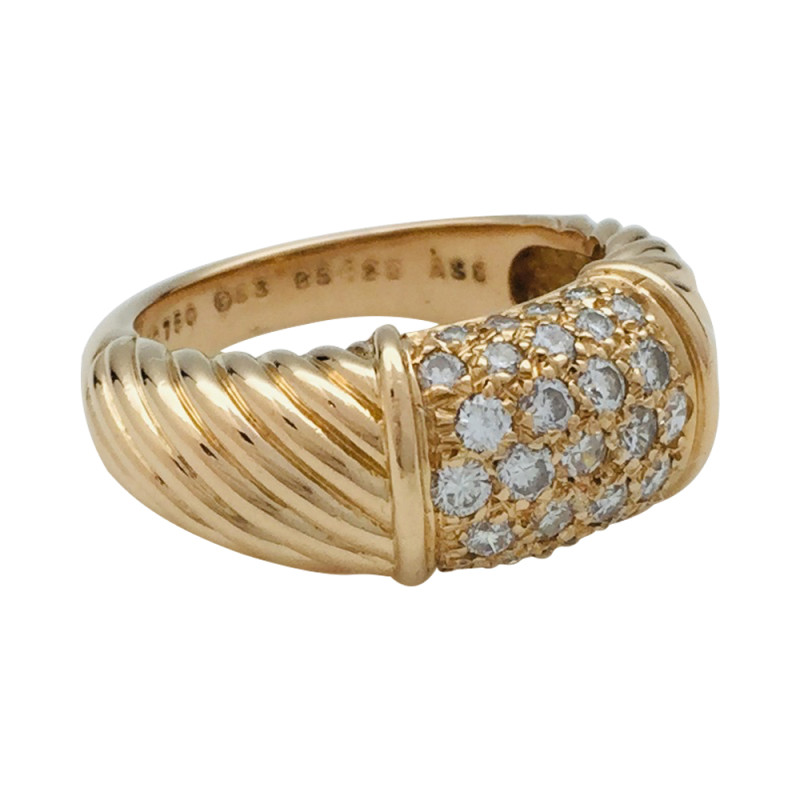 Yellow gold Van Cleef & Arpels ring 