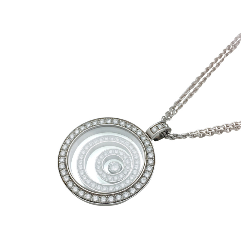 Chopard white gold necklace