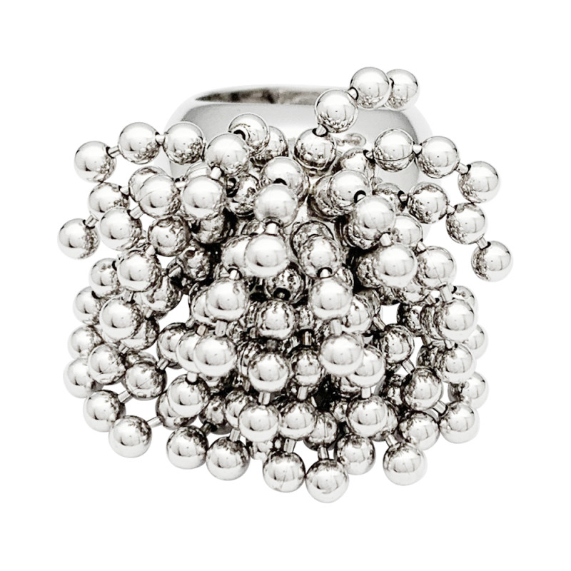 Bague Cartier, "Paris Nouvelle Vague", or blanc.