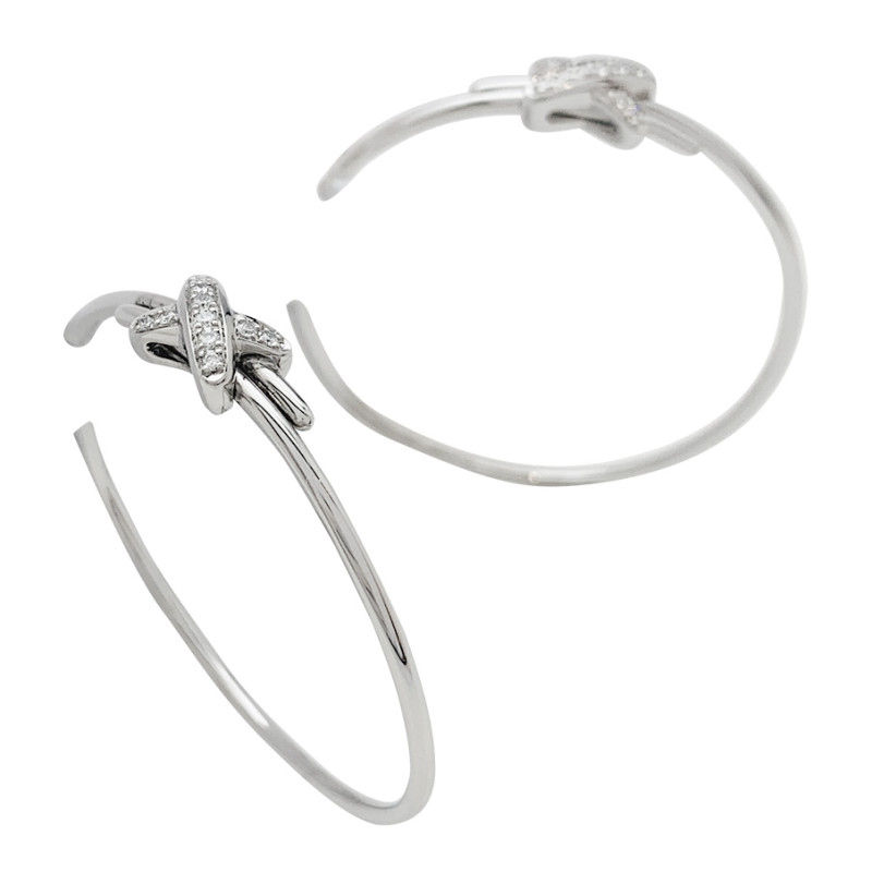 Nuages d'Or Earrings White Gold - 083632 - Chaumet