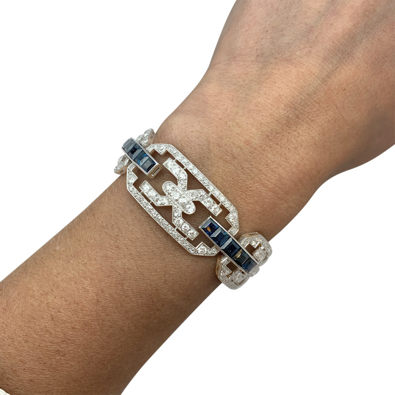 offbbGray-White Cracked Trunk Art Deco Gift Fashion Bracelet Bangle Retro  Open Cuff Jewelry : Amazon.in: Jewellery