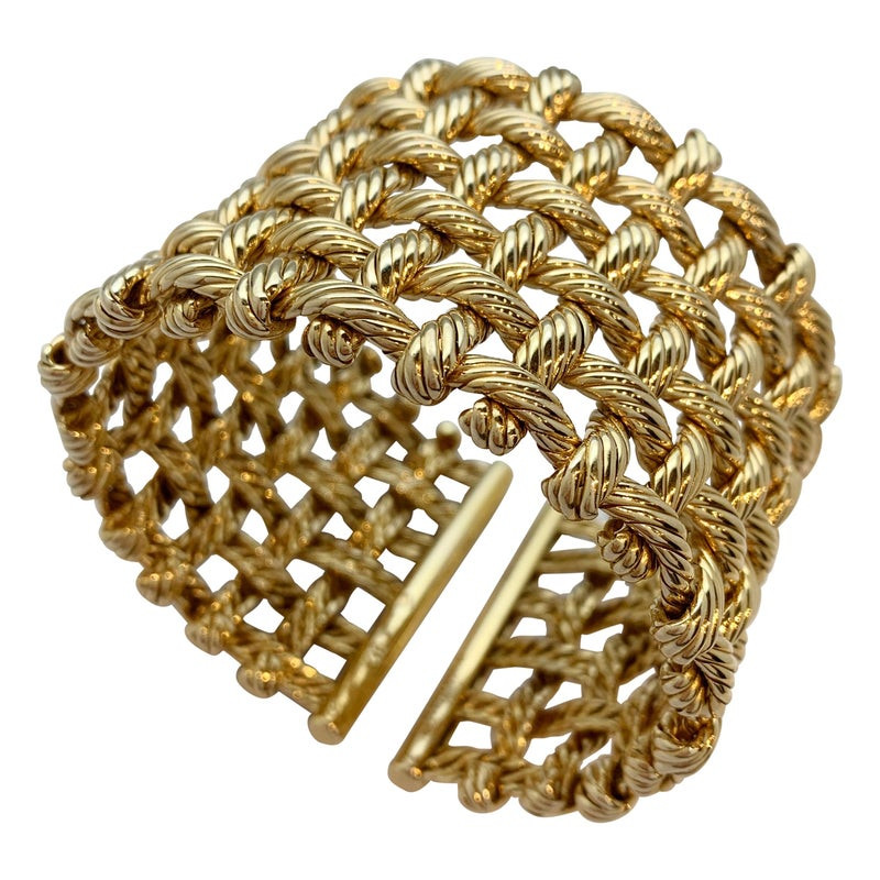 Hermes Gold Cuff Bracelet