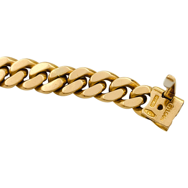 Yellow gold Bulgari necklace 